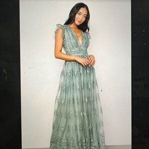 Phoebe tulle maxi dress